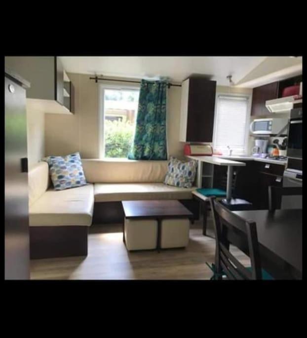 Mobil Home 4-6 Personnes Bord De Mer Argeles Sur Mer Camping Equinoxe מראה חיצוני תמונה